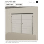 Porte de garage battante Hörmann DFT 42 sur mesure | A2T