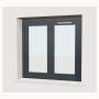 Fenêtre PVC Drutex Iglo 5 2 vantaux sur mesure, prix en ligne | A2T