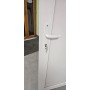 porte de service 215x90 pvc blanc