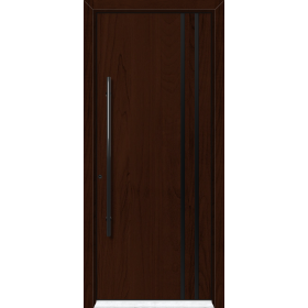 Porte d'entrée en composite Strasbourg modèle3 terre de sienne porte-composite-strasbourg-modele-3-e-160-terre-de-sienne-vue-exterieure-poussant-droit-a2t-distributions