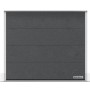 PORTE DE GARAGE SECTIONNELLE RENOMATIC HÖRMANN SLATEGRAIN RAINURE L RAL 9007 ALU GRIS