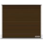 WOODGRAIN RAL 8028 BRUN TERRE RAINURE M