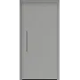 Porte-d-entree-PIRNAR-optimum-7110-couleur-RAL 9006-sablé-vue-exterieure