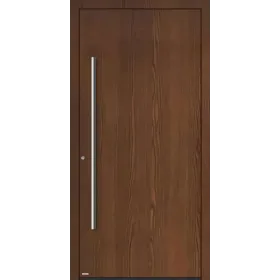 Porte-d-entree-PIRNAR-optimum-7110-couleur-chêne-foncé-vue-extérieure