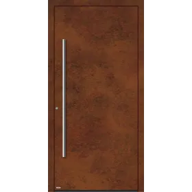 Porte-d-entree-PIRNAR-optimum-7110-couleur-Decor-Corten-vue-extérieure