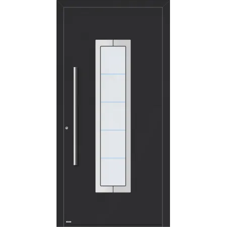 porte-optimum-pirnar-7160-couleur-r2100-sablé-vue extérieure