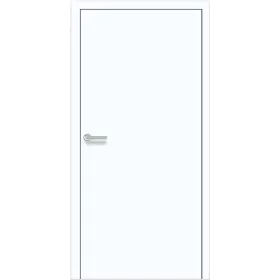 Porte d'intérieur affleurante Rouen porte Proline affleurante Ral 9016 Droite