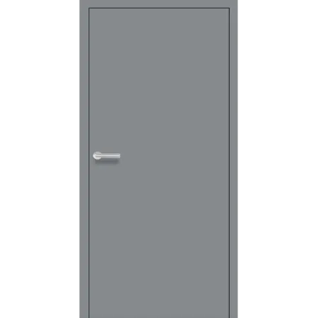 porte Proline affleurante Ral 7037 Gris Poussière Droite