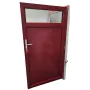 Porte-service-pvc-rouge-vue-interieure