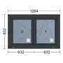 fenetre-pvc-2V-RAL 7016-triple-vitrage-verre-opaque-iso-160-ext