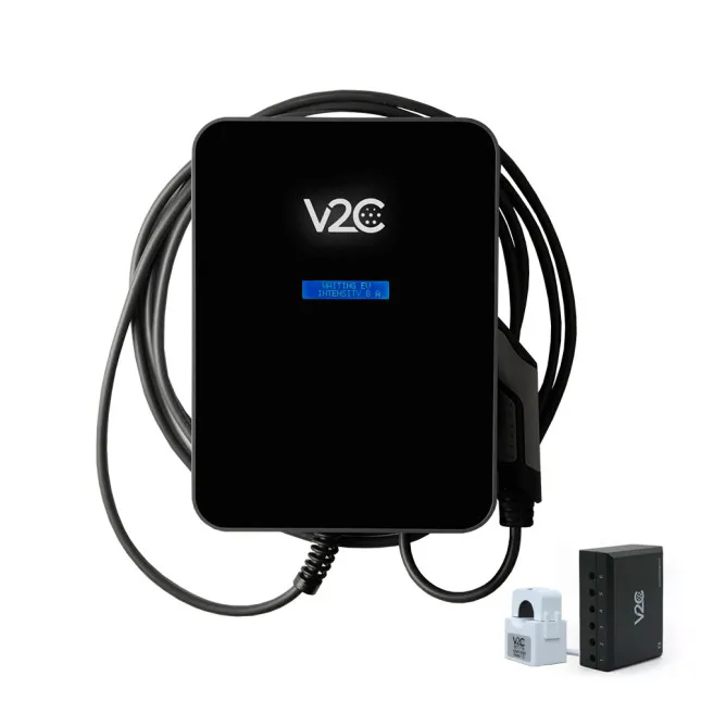 Borne de recharge V2C Trydan 7,4 kW monophasée WiFi équilibrage de charge A2T DISTRIBUTIONS