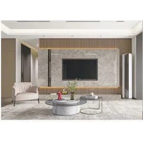 Panneau mural décoratif bambou 6,5mm Beige Nacré - A2T