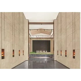 Panneau mural décoratif bambou 6,5mm Crème Sahara - A2T