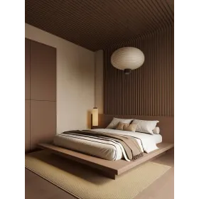Panneau mural habitat bambou 6,5mm Marbre Nuit Étoilée – 120€ TTC – livraison France
