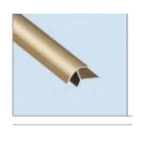 Profilé Coin extérieur arrondi (jonction) - Aluminium - 9€ TTC/ml