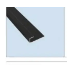 Profilé Finition bord unique - Aluminium - 9€ TTC/ml