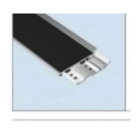 Profilé Plinthe à crochet 6/8 cm - Aluminium - 9€ TTC/ml
