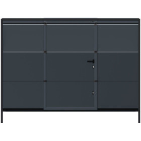 Porte sectionnelle industrielle sur mesure | Configurateur A2T