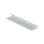 Montant d'extrémité pour double ferrure, panneau 610 mm blanc | A2T