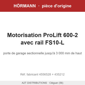 Motorisation Hörmann ProLift 600-2 avec rail FS10-L | Hörmann A2T