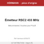 Émetteur Hörmann RSC2 433 MHz | Hörmann A2T