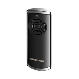 Émetteur Hörmann HS 5 BiSecur noir structuré chromé | Hörmann A2T