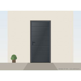 Portillon gris anthracite RAL 7016