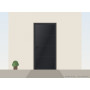 Portillon noir mat