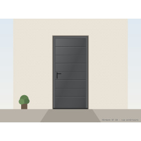 Portillon anthracite métallique CH 703