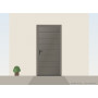 Portillon gris quartz RAL 7039