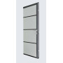 Portillon indépendant Hörmann NT 60, huisserie aluminium