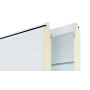 Panneau isolé double paroi 42 mm, finition Woodgrain