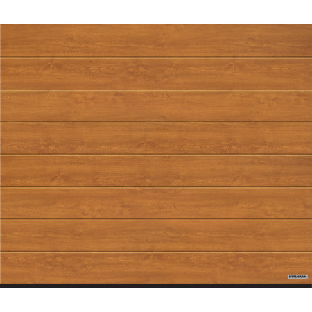 Porte de garage sectionnelle Hörmann LPU 42 Decograin rainures M