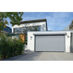 Porte de garage enroulable Hörmann RollMatic motorisée sur mesure
