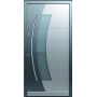 Porte d’entrée aluminium Pirnar Optimum 7230 sur mesure