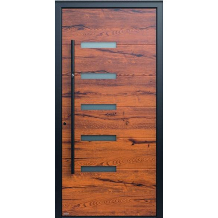 Porte d’entrée aluminium Pirnar Optimum 7270 sur mesure