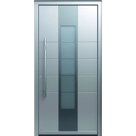 Porte d’entrée aluminium Pirnar Optimum 7280 sur mesure