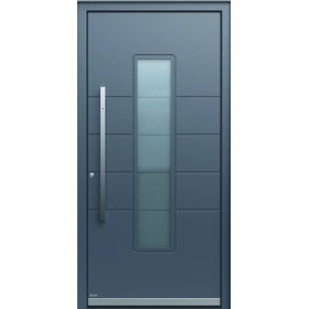 Porte d’entrée aluminium Pirnar Optimum 7290 sur mesure