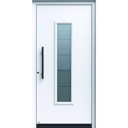 Porte d’entrée aluminium Pirnar Optimum 7300 sur mesure