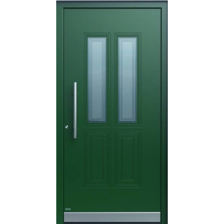 Porte d’entrée aluminium Pirnar Optimum 7340 sur mesure