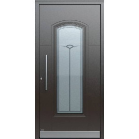 Porte d’entrée aluminium Pirnar Optimum 7370 sur mesure
