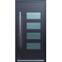 Porte d’entrée aluminium Pirnar Optimum 7410 sur mesure