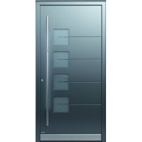 Porte d’entrée aluminium Pirnar Optimum 7460 sur mesure
