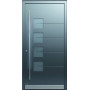 Porte d’entrée aluminium Pirnar Optimum 7460 sur mesure