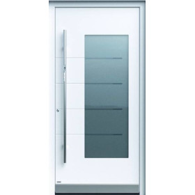 Porte d’entrée aluminium Pirnar Optimum 7470 sur mesure