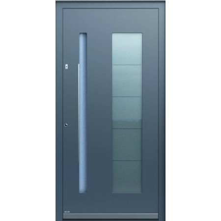 Porte d’entrée aluminium Pirnar Optimum 7490 sur mesure