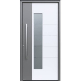 Porte d’entrée aluminium Pirnar Premium 0100 sur mesure
