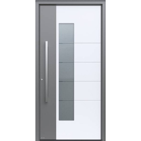 Porte d’entrée aluminium Pirnar Premium 0100 sur mesure