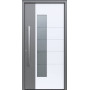 Porte d’entrée aluminium Pirnar Premium 0100 sur mesure