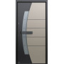 Porte d’entrée aluminium Pirnar Premium 0120 sur mesure